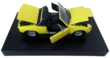 Revell Porsche Volkswagen 914 Targa 1969 Metallmodell auf Sockel (7408)